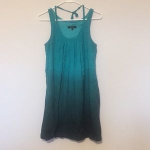 Ombre Teal Dress! 👗🖤